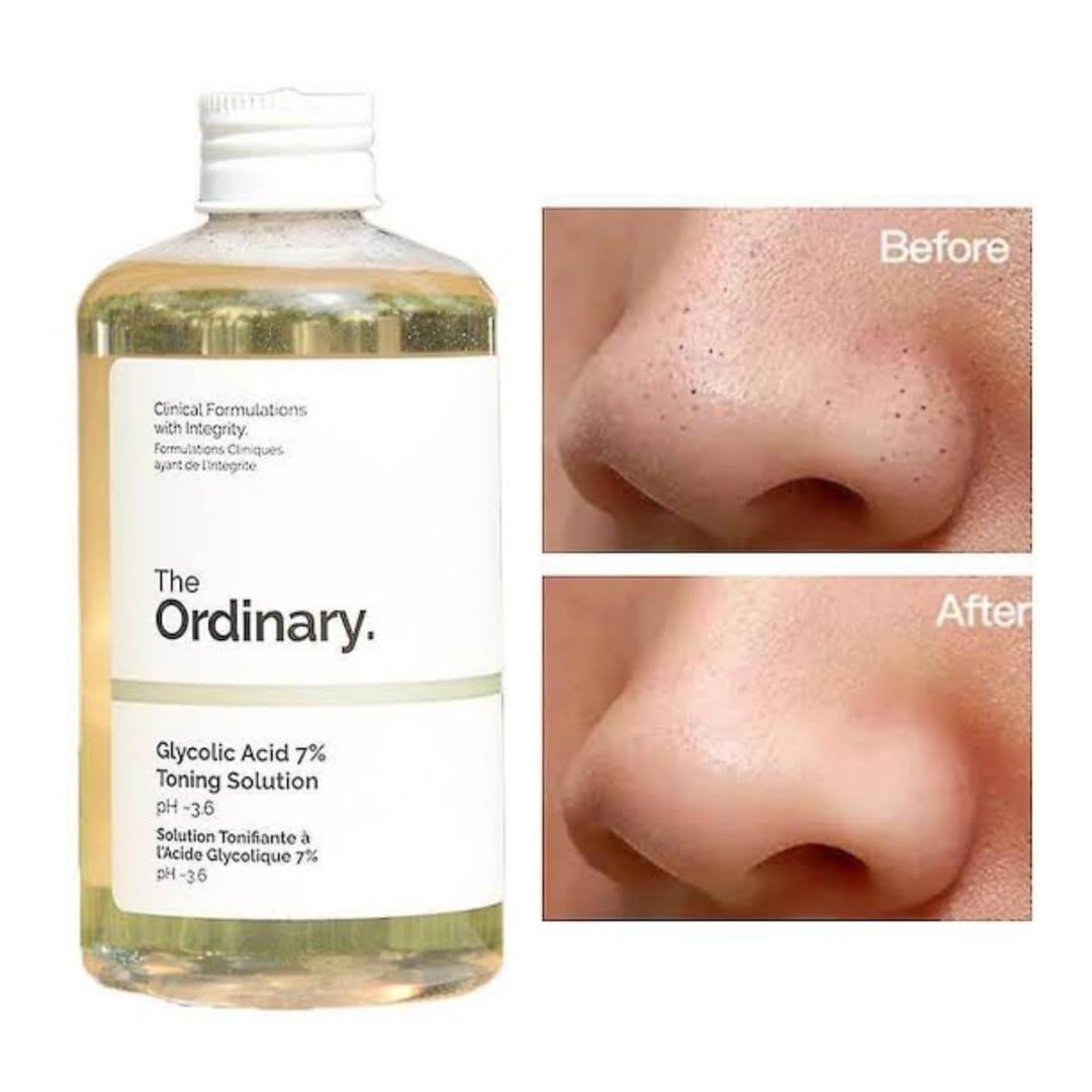 Glycolic Acid Face Serum - 240ml for Skin Brightening & Anti-Aging